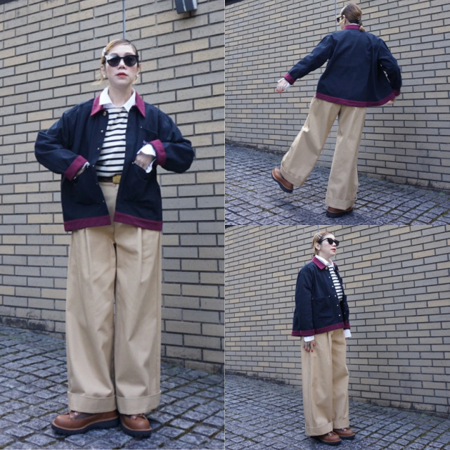 ◆最終価格◆【新品未使用】THOMAS MAGPIE ジャケット　ネイビー THOMAS MAGPIE ハンティングジャケット（ネイビー）