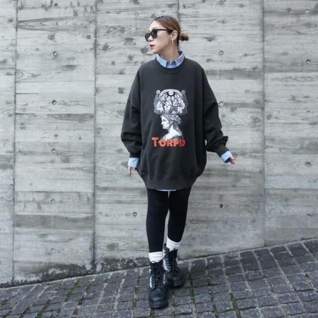 THOMAS MAGPIE プルオーバー スウェット TORPID （スミクロ）
