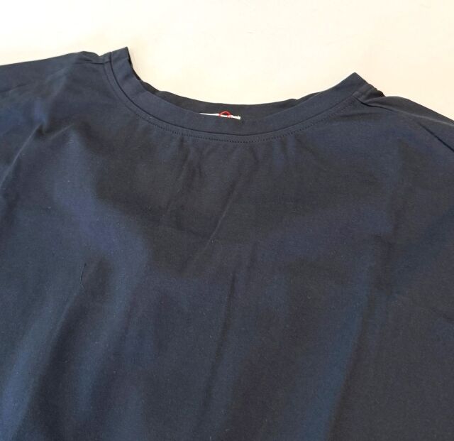 【SALE】maomade(マオメイド) サイロプレミアムメガゲージ天竺ゆったりサイズのコクーンシルエットTEE(521204) maomade(マオメイド) サイロプレミアムメガゲージ天竺ゆったり