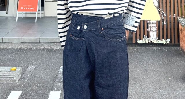 Go To Hollywood デニム 変形 パンツ ネイビー