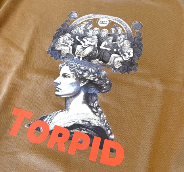 THOMAS MAGPIE プルオーバー スウェット TORPID （ブラウン）
