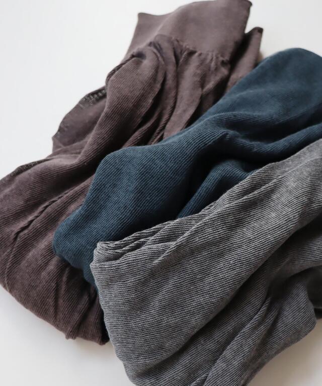 tawara ゆるっとガーゼ編みコットン レギンス